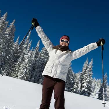 Skier - winter activities