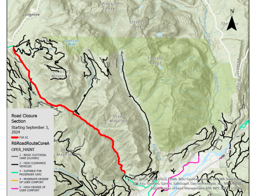 Current Delays and Upcoming Closure on Skate Creek Road